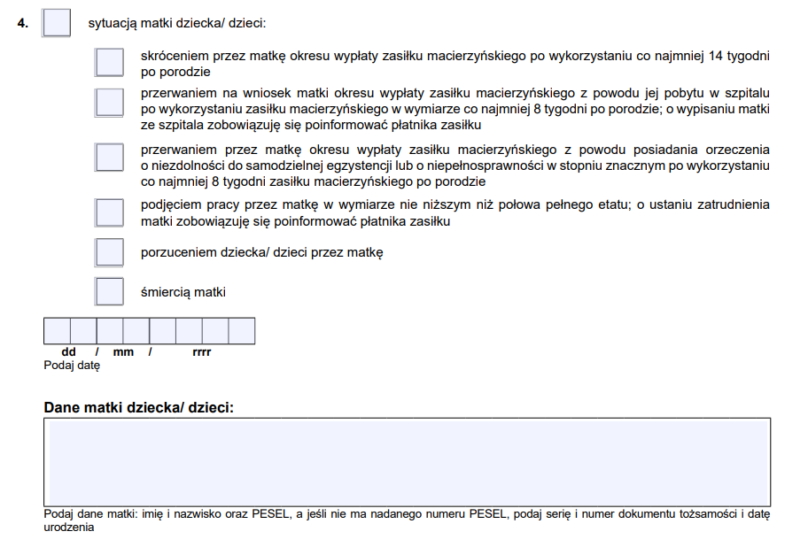 Zus Zam I Wniosek O Zasiłek Macierzyński Płace W Firmie Płace W Firmie 3710